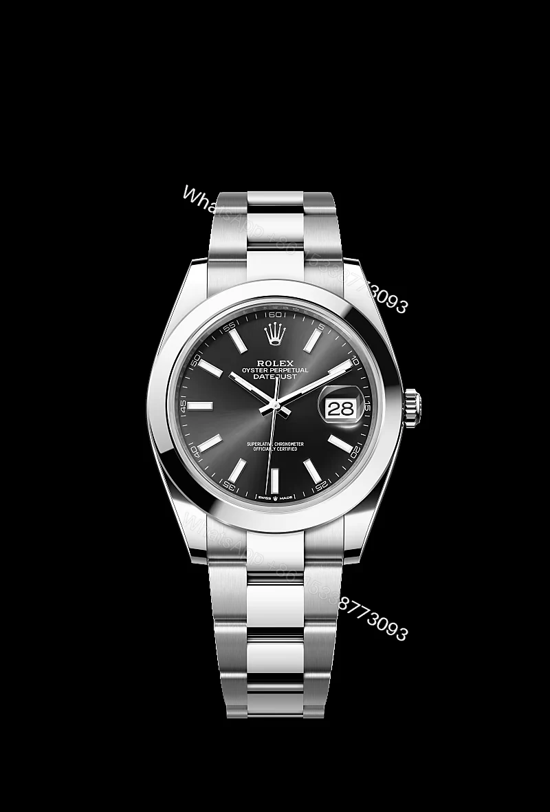 Rolex Datejust 126300 Oyster Black Dial Super Clone — view 1