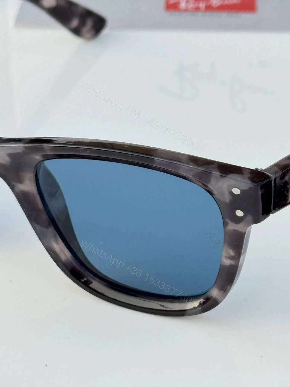 View 5 of First Copy RayBan 0502 Tiger Blue Sunglasses