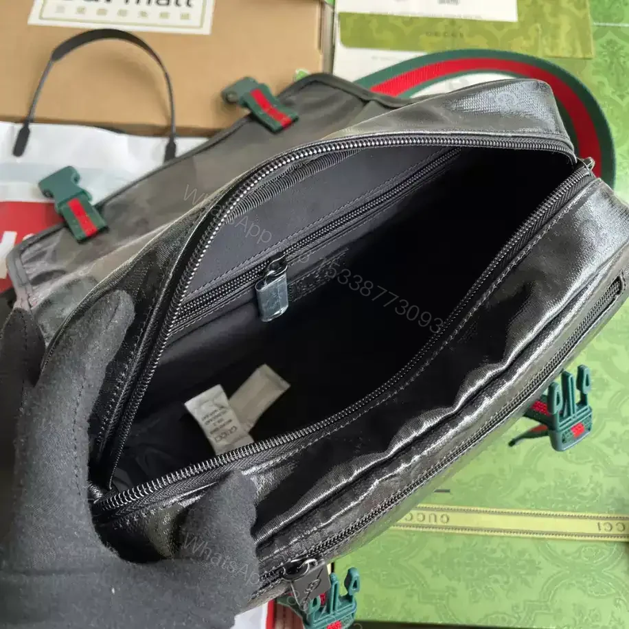 View 4 of GG CRYSTAL MESSENGER BAG – GBC055