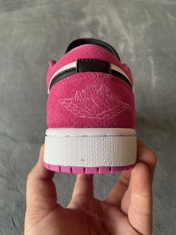 View 2 of Air Jordan 1 Low Magenta CK3022-005