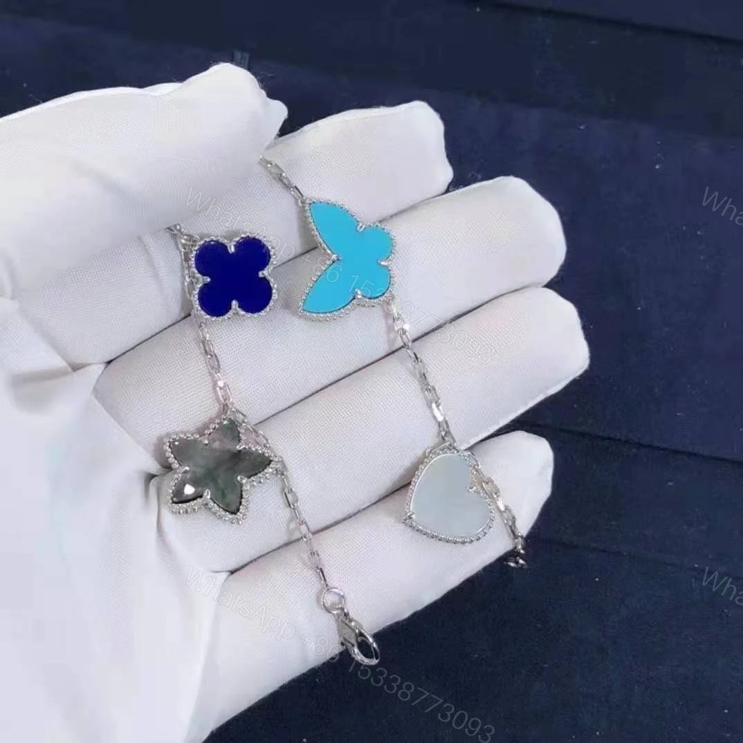 View 3 of Van Cleef & Arpels Lucky Alhambra Bracelet, 4 Motifs