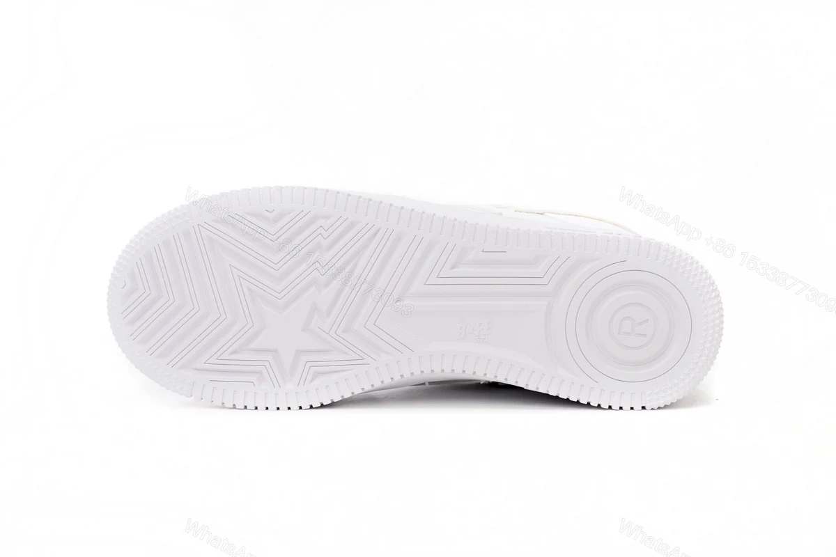 View 10 of A Bathing Ape Bape Sta Low White