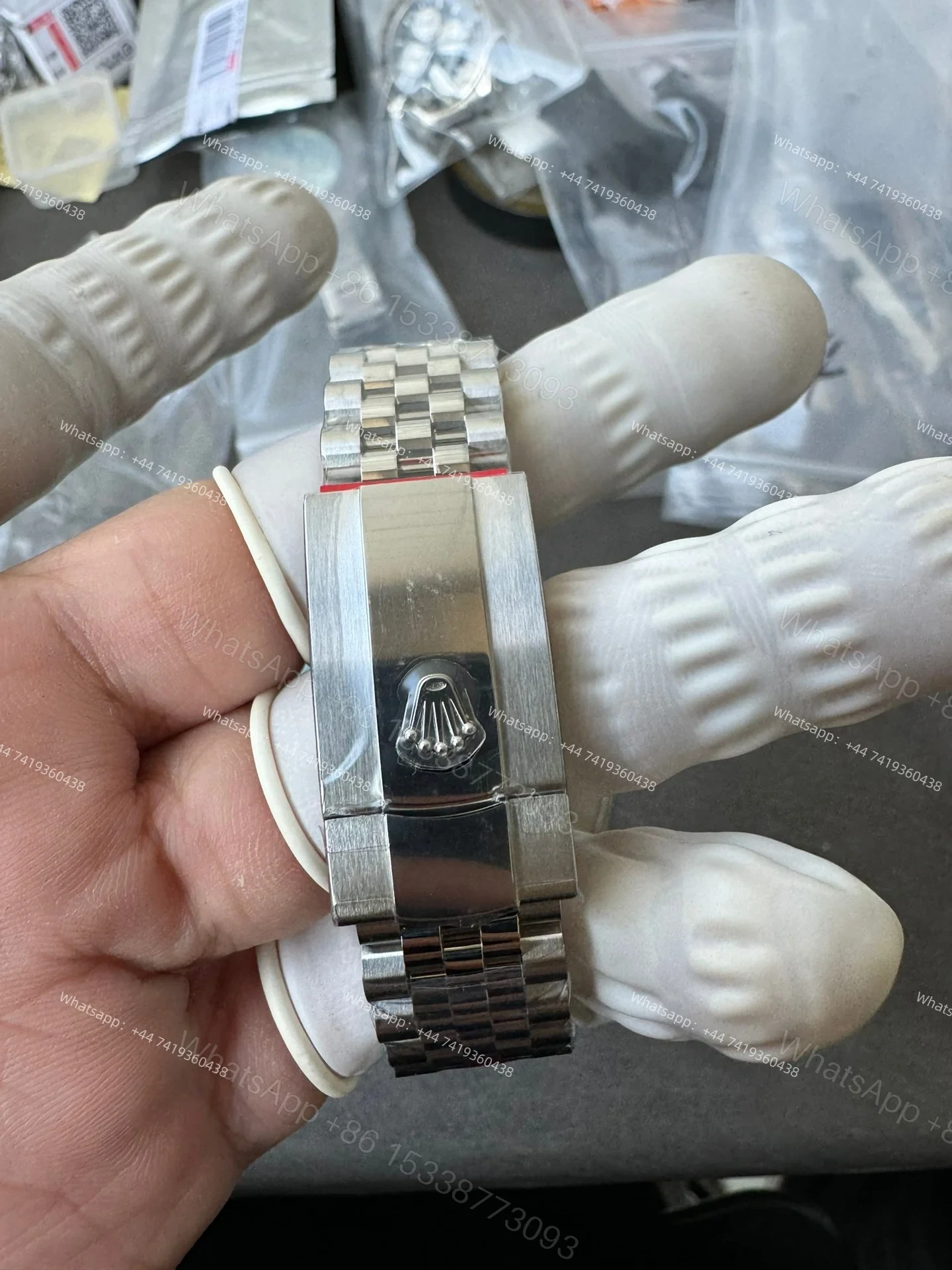 View 14 of Rolex Datejust M126300-0008 1:1 Replica Gray Dial Jubilee 41MM 3235 Movement Super Clone Watch