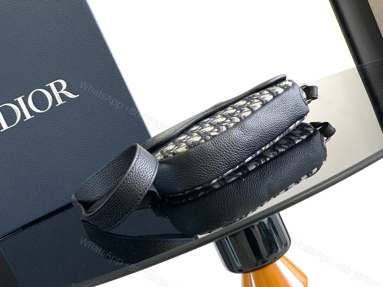 View 8 of Luxury Belt Bag: Monogram Knit Leather, Compact Everyday Carry