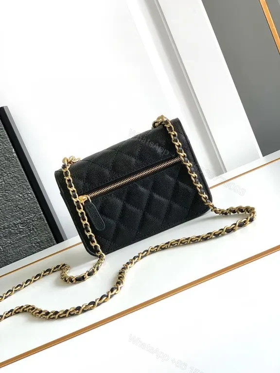 View 2 of Chic Quilted Chain Bag: Compact Luxury for All Day Wear