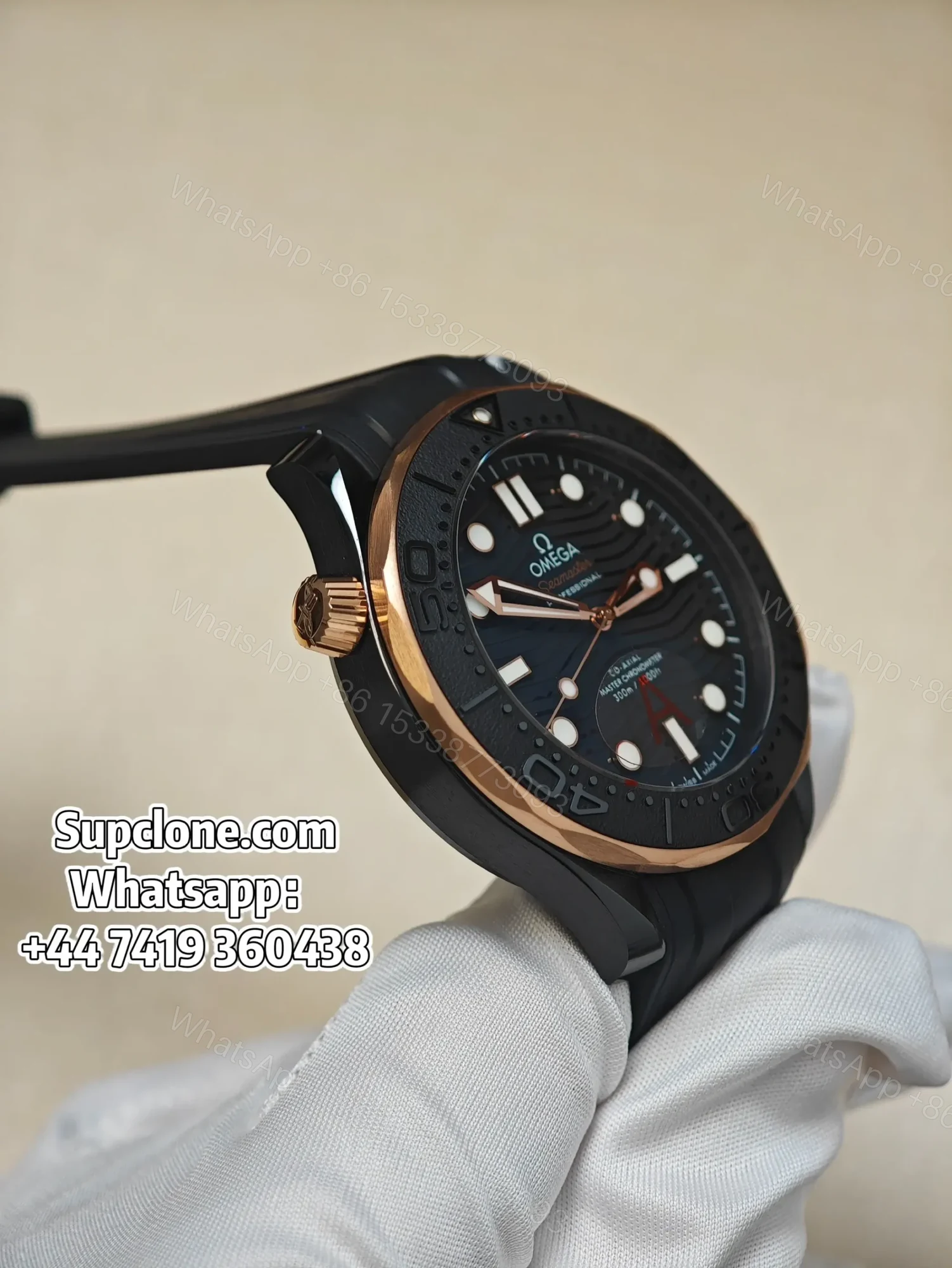 View 5 of Omega Seamaster Planet Ocean 210.62.44.20.01.001 Super Clone Watch