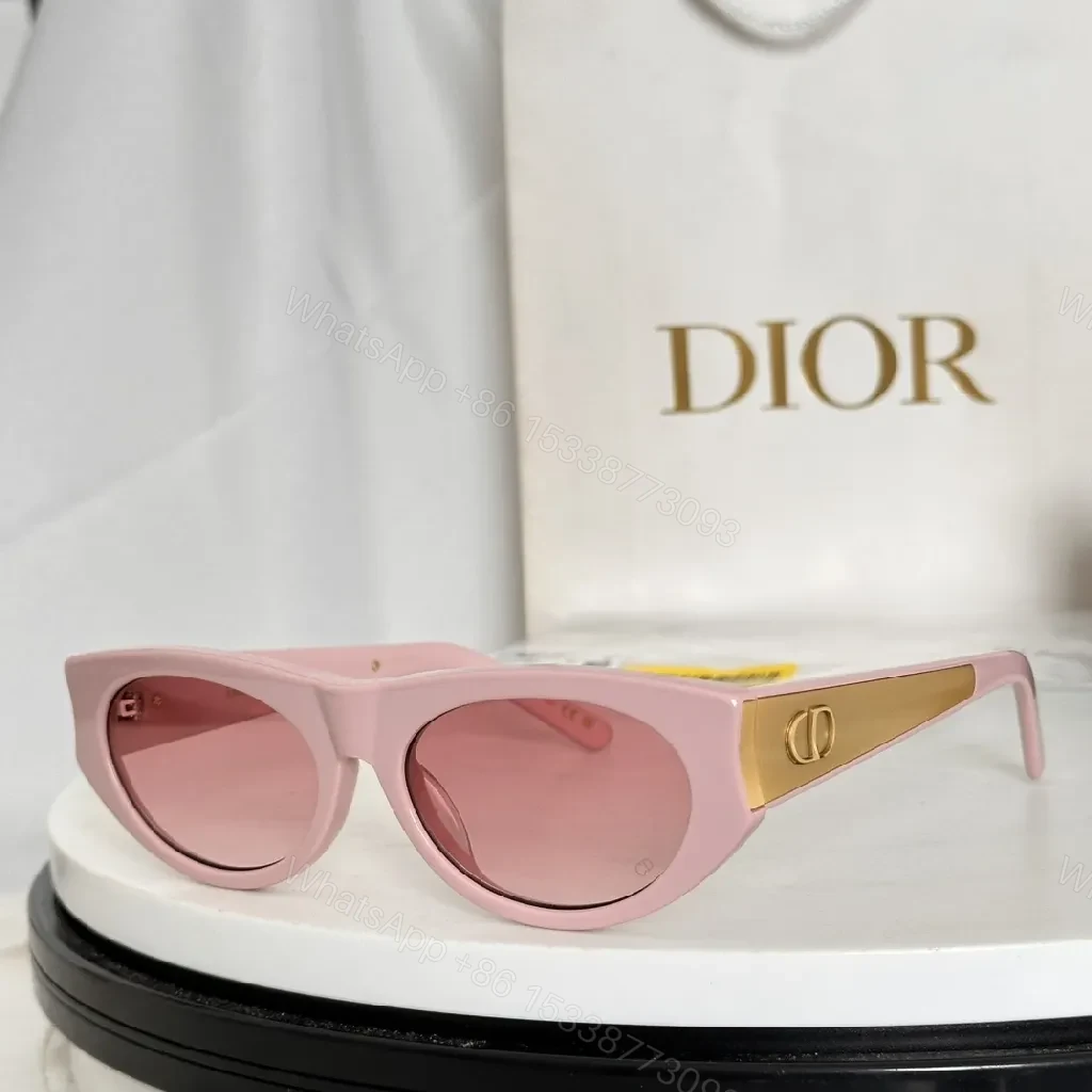 View 3 of Monogram Accent Polarized Sunglasses in Black Gold