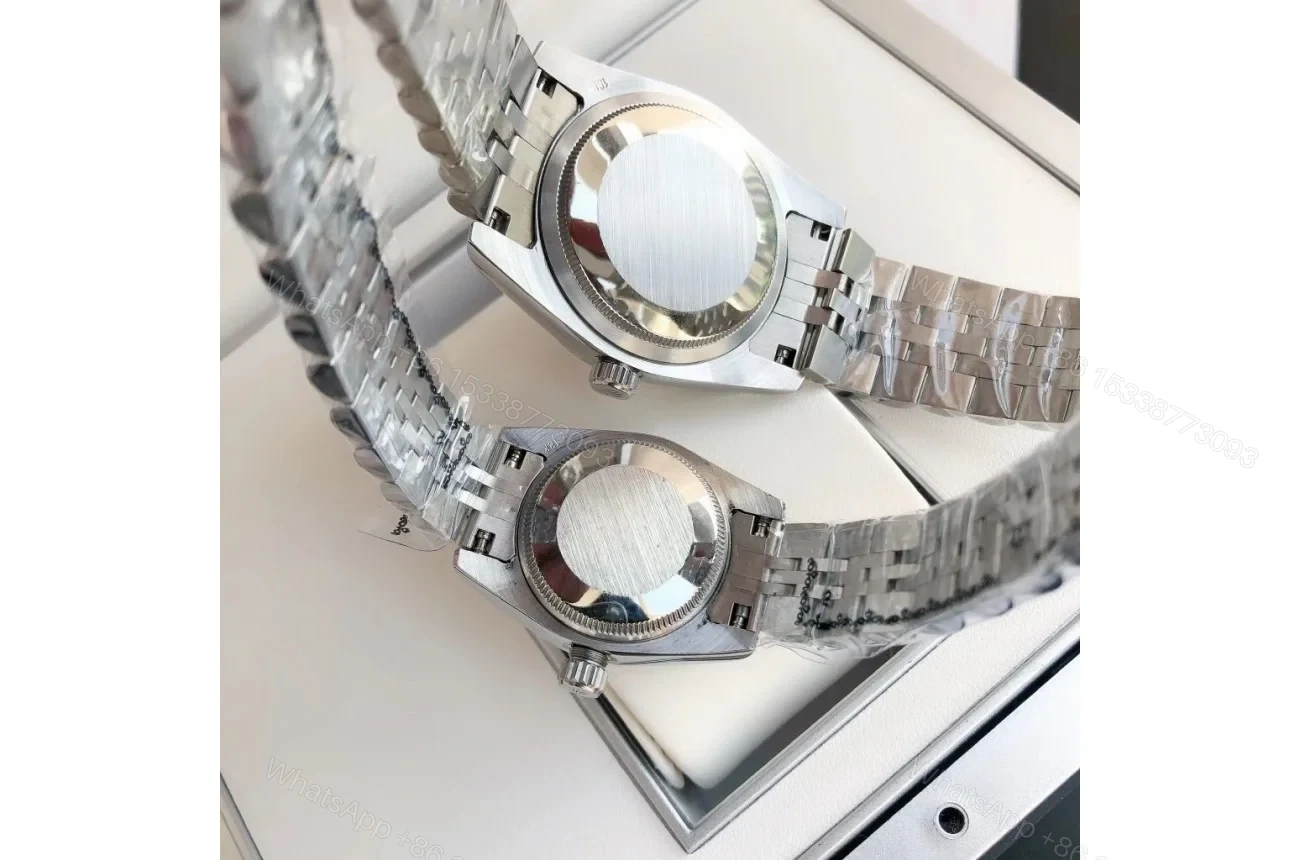 View 9 of Replica Rolex Datejust SS/SS Jub Pink/Dial 36/28 mm