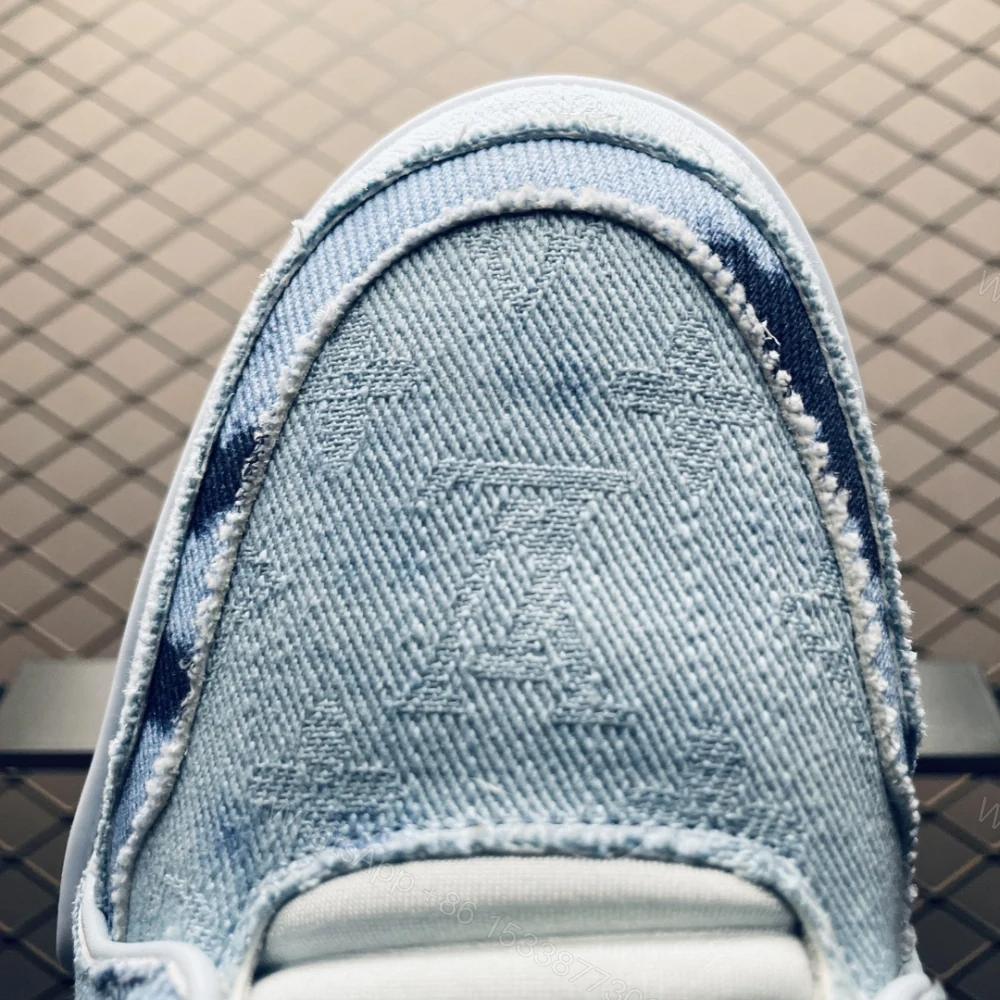 View 8 of 高仿LV*Trainer系列60PJLN38休閒鞋丹寧純原版本