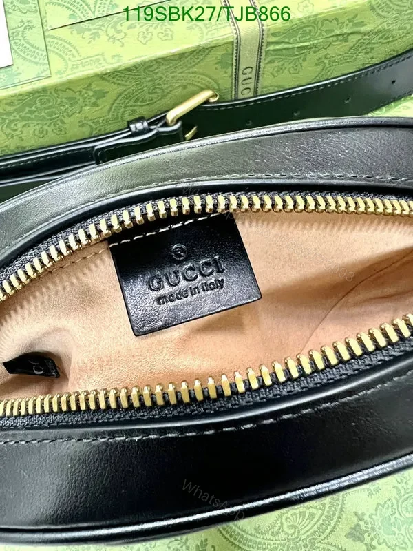 View 8 of Gucci Belt Bag Black made of Leather 476434