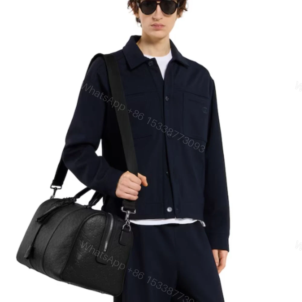 View 9 of Gucci Emblem Medium Duffle Bag Black 45Cm