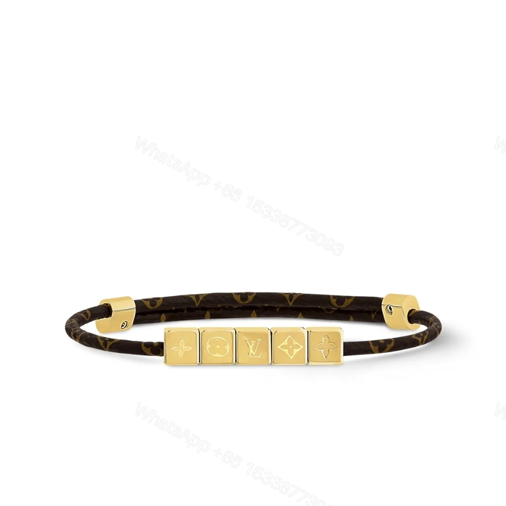 Louis Vuitton Lv Cube Bracelet Monogram Brown M8918Z — view 1