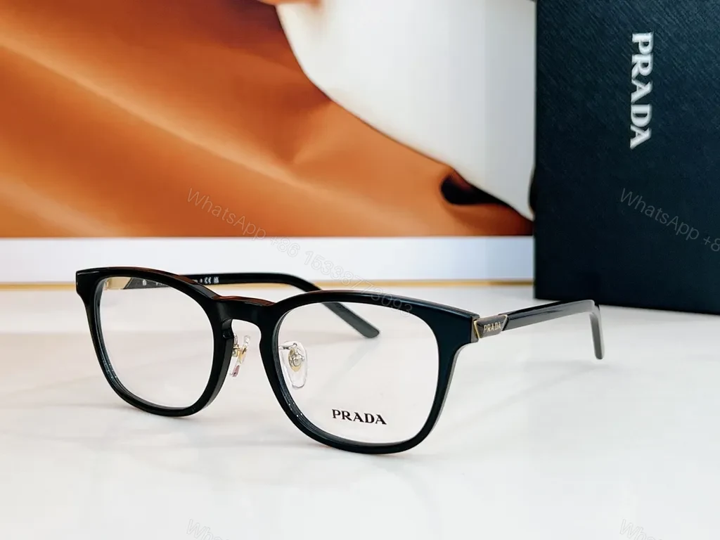 View 8 of Transparent-Frame Prada Eyeglasses: Ultra-Refined Everyday Clarity
