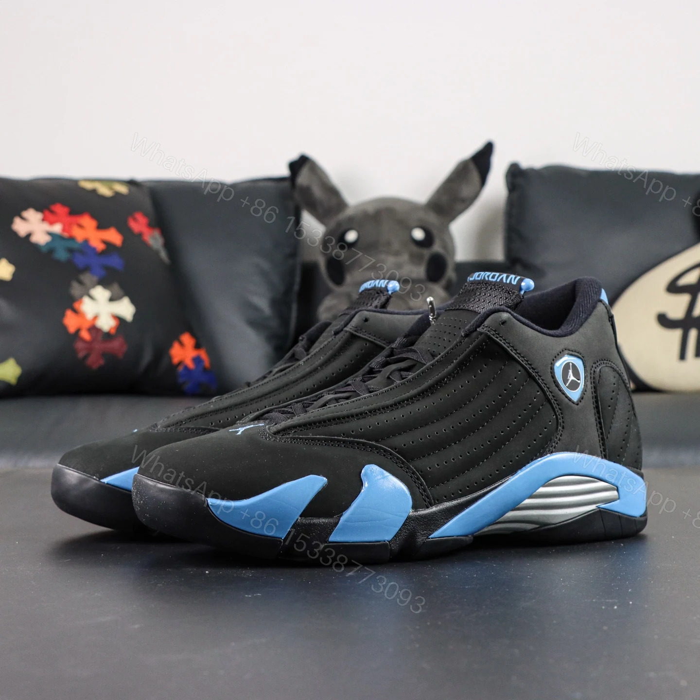 View 8 of Air Jordan 14 Retro University Blue