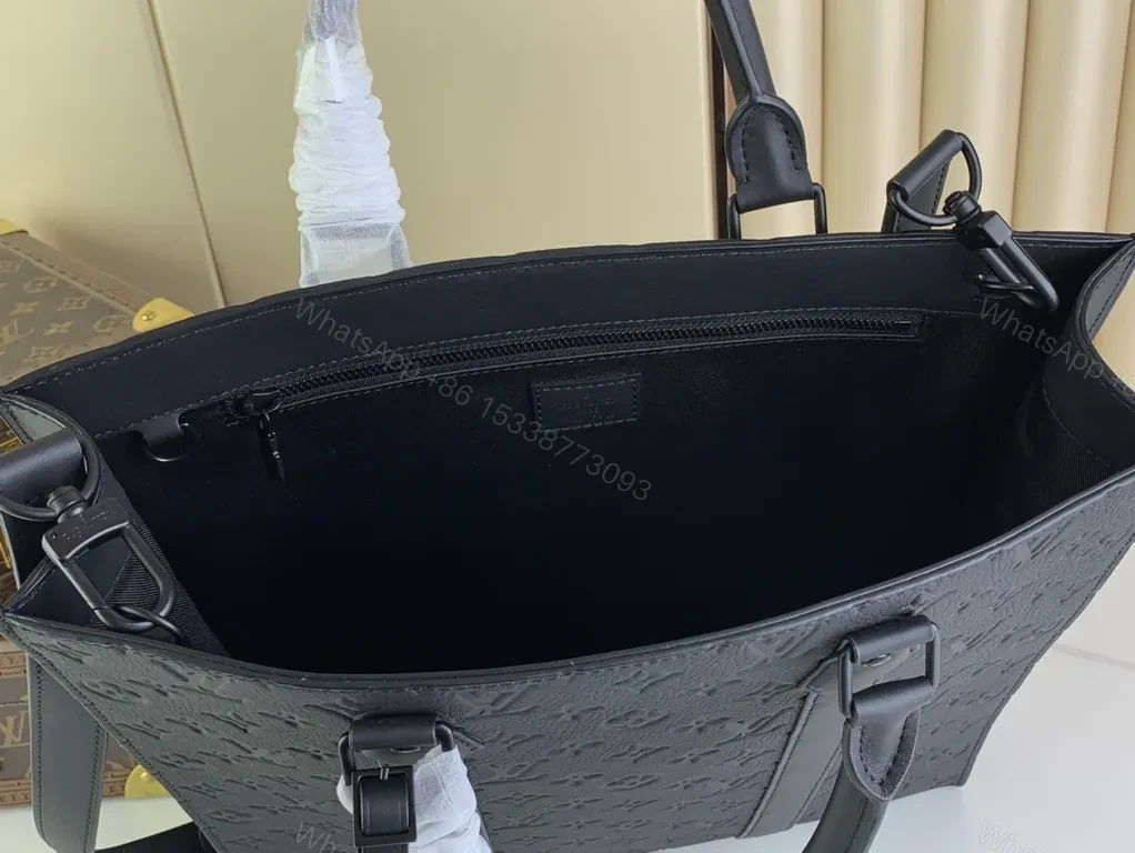 View 4 of Monogram Tote: Modern Structure, Luxury Everyday Carry