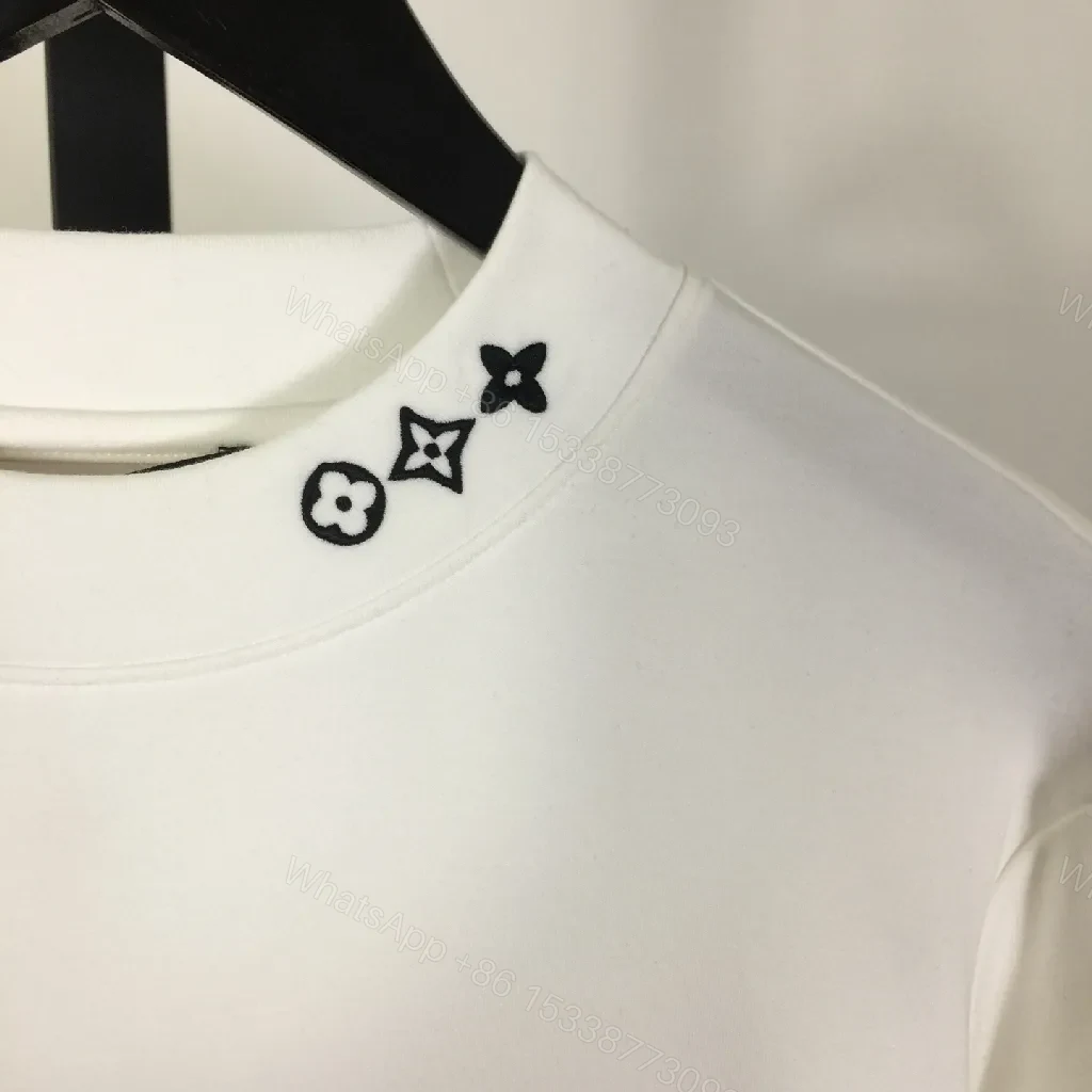 View 6 of Monochrome Signature Crest Sweatshirt - Luxe Everyday Comfort