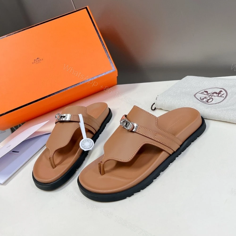 View 2 of HERMES EMPIRE SANDAL NATURAL H221074Z A3370