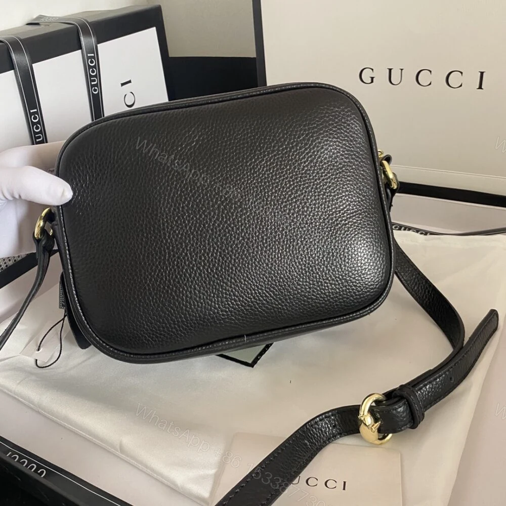 View 4 of Gucci Soho Small Disco Bag Black 21Cm