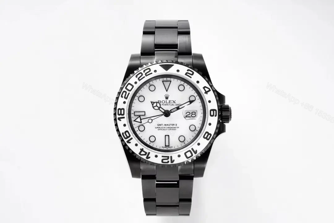 AR Factory Clean Factory Rolex GMT-Master II Oreo Black & White Watch — view 1