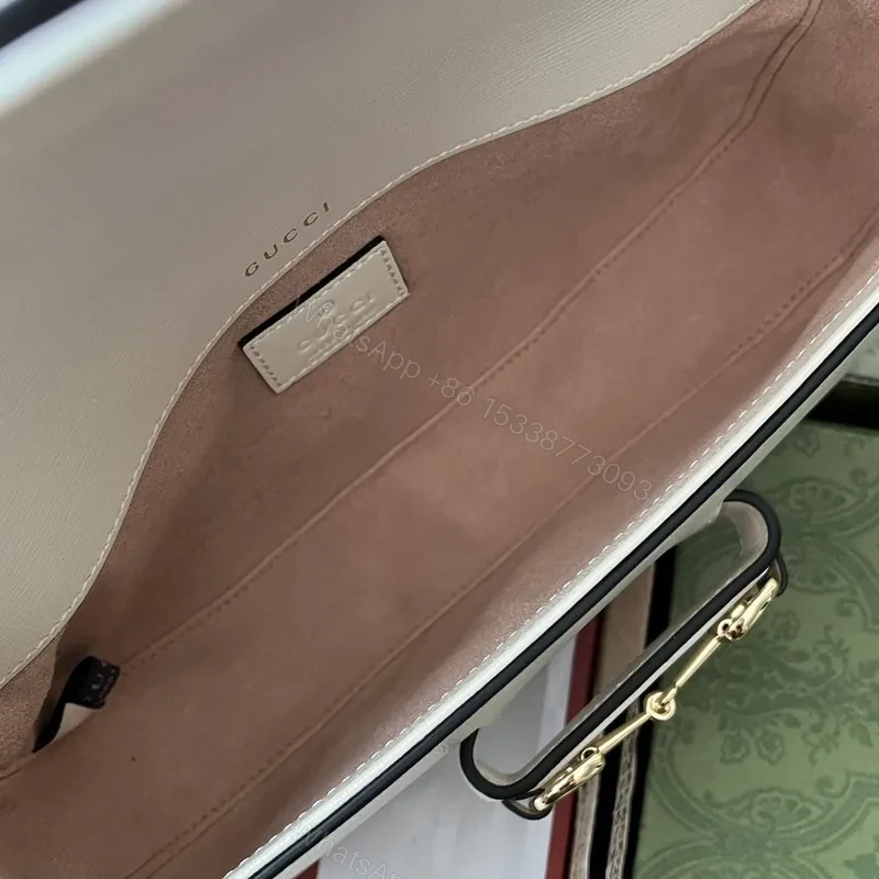 View 10 of Gucci Horsebit 1955 crystals small shoulder bag