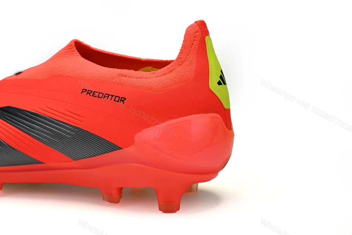 View 8 of Adidas Predator Mutator 20.1 Low Black Red IG7712 (Laceless)