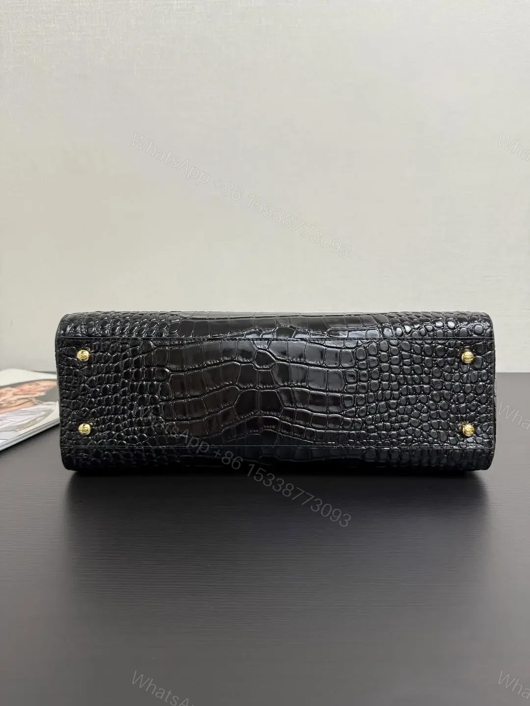 View 5 of Chanel Tote Bag Crocodile Embossed Calfskin SS26 Collection