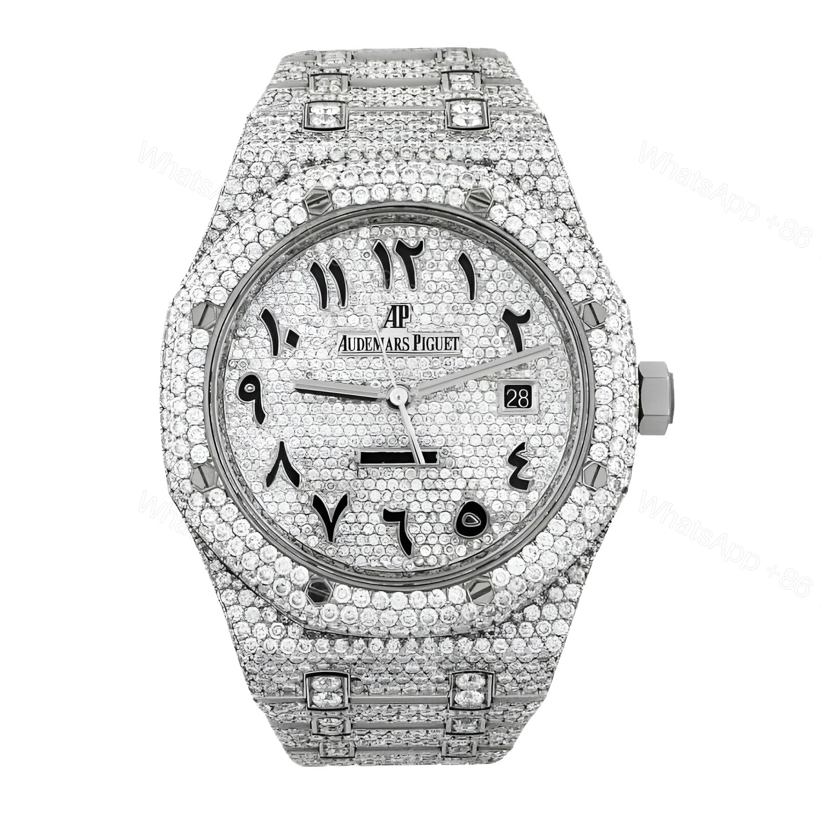 Iced Out Ap watch Replica — view 1