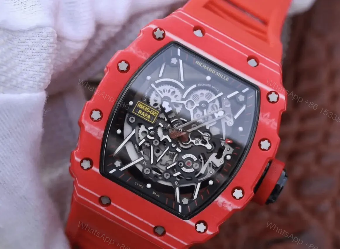 View 4 of Richard Mille Swiss Clone RM 35-02 Rafa Red