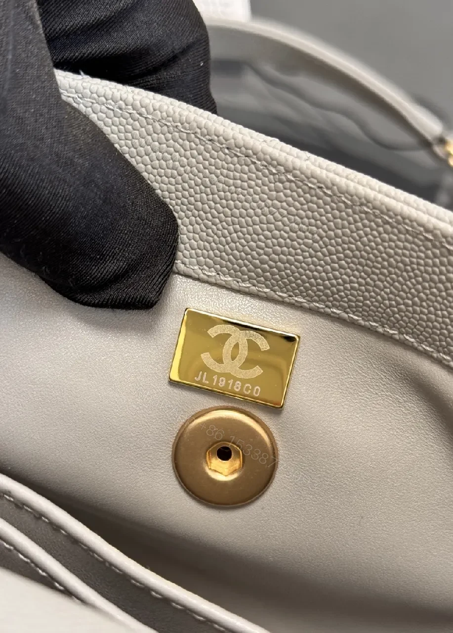 View 3 of Light Grey Quilted Camera Bag: Modern Texture, Classic Charm