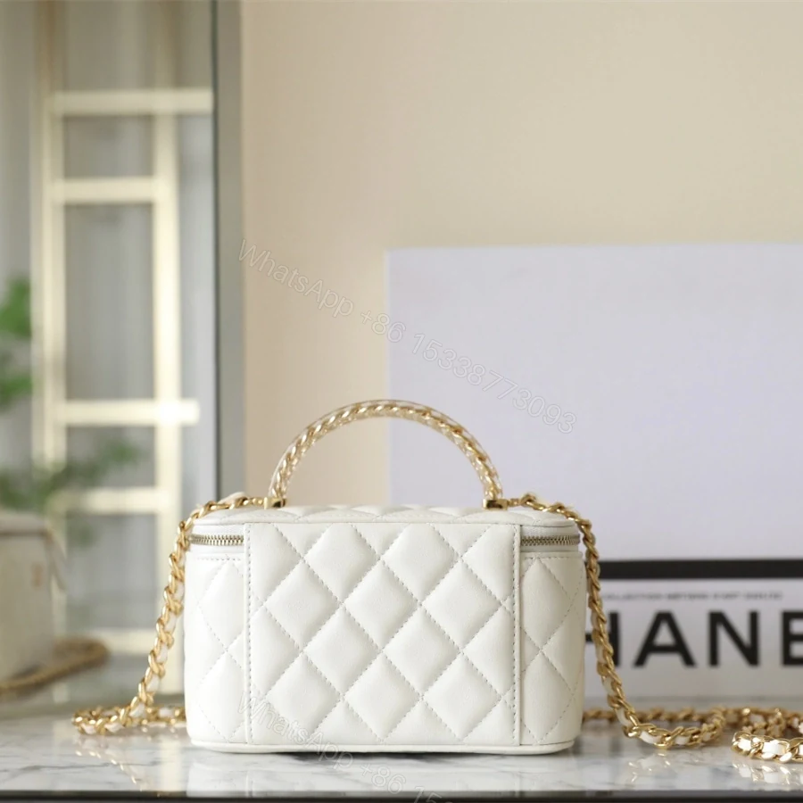 View 2 of 高仿Chanel*24S系列AS3765手柄盒子包白色免檢版