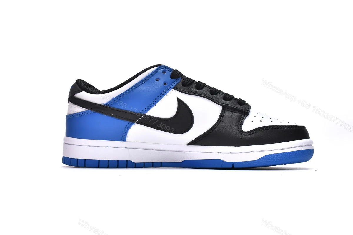 View 2 of Nike Dunk Low Black Blue DO7412-998