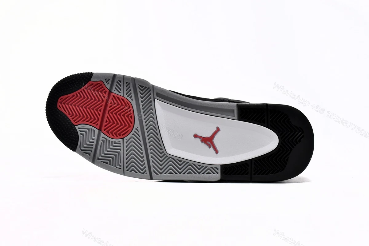 View 5 of Air Jordan 4 Retro Black Canvas DH7138-006(Top quality )