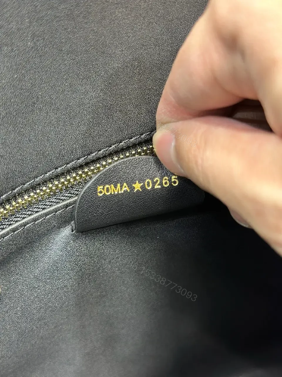 View 4 of Compact Black Diors Inspired Shoulder Bag: Everyday Luxury