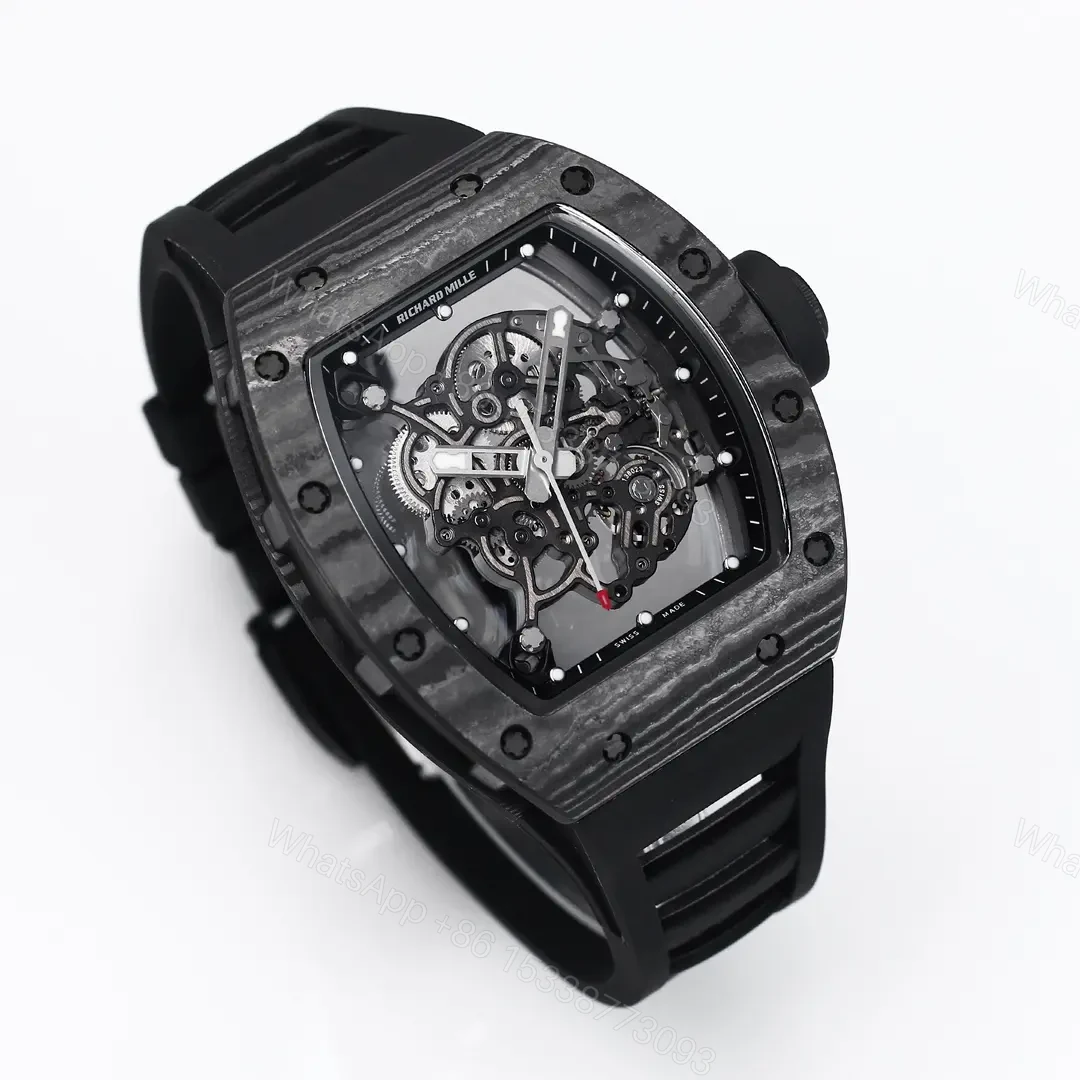 View 2 of RM Factory Richard Mille RM055 Black Carbon Watch