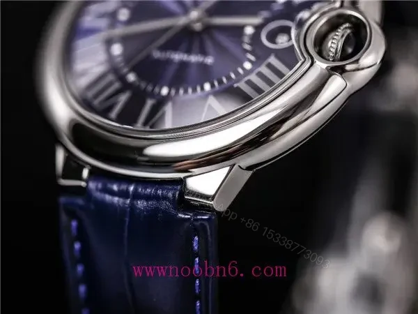 View 4 of Replica Cartier Blue Balloon White Gold Watch