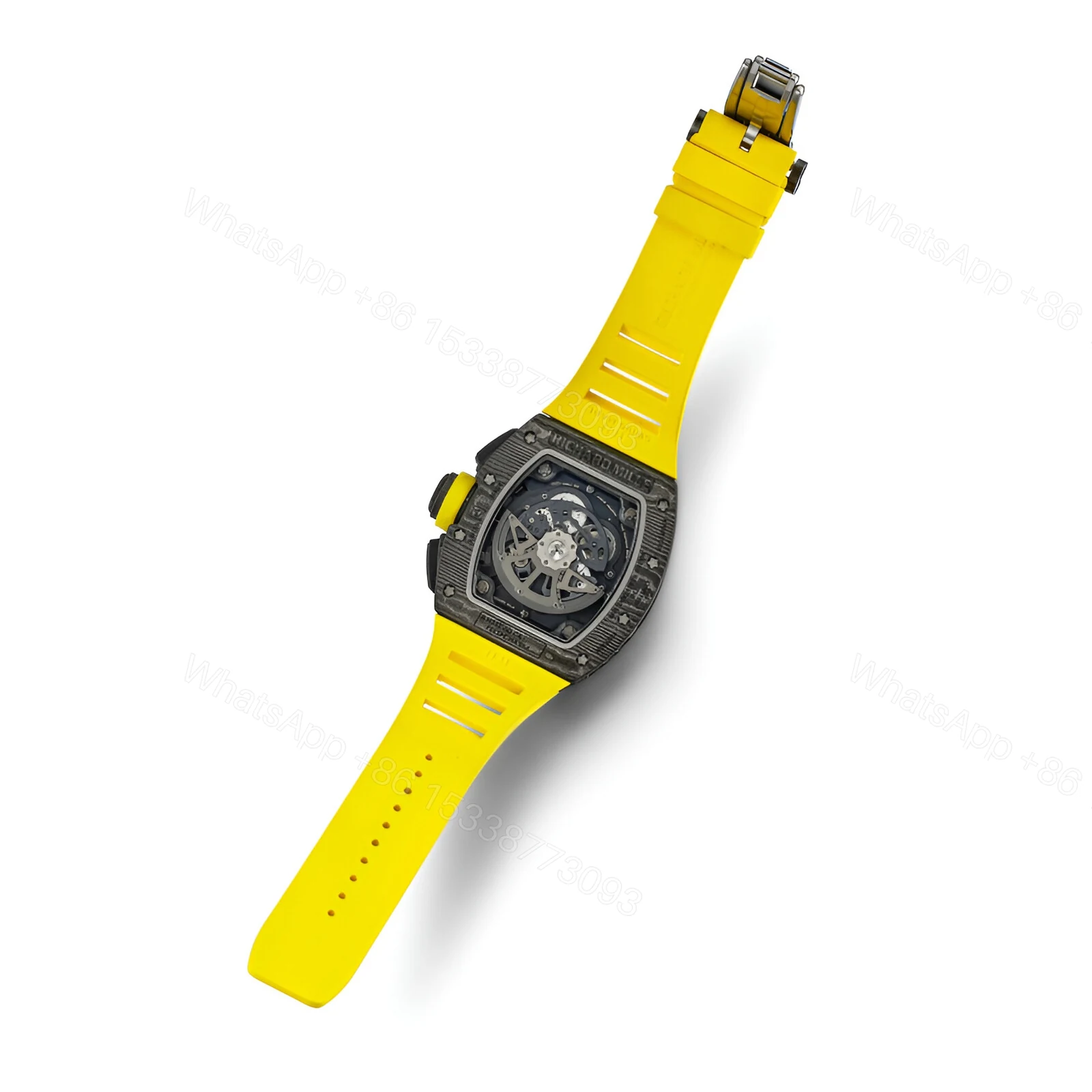 View 4 of Richard Mille RM11-03 Yellow Storm Replica