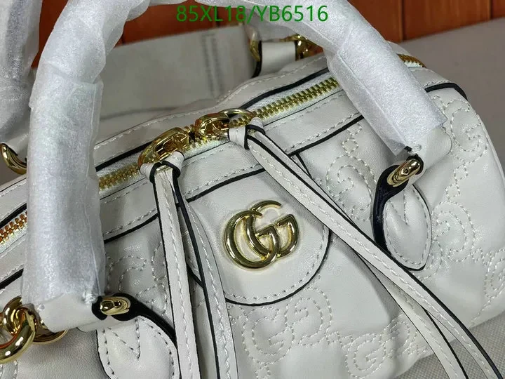 View 8 of Gucci Mini White GG Quilted Knockoff Bag TLB604