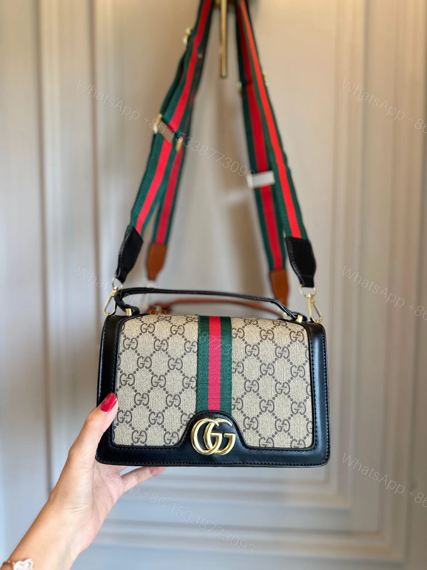 View 6 of FIRST COPY GUCCI SIDE SQUARE BAG