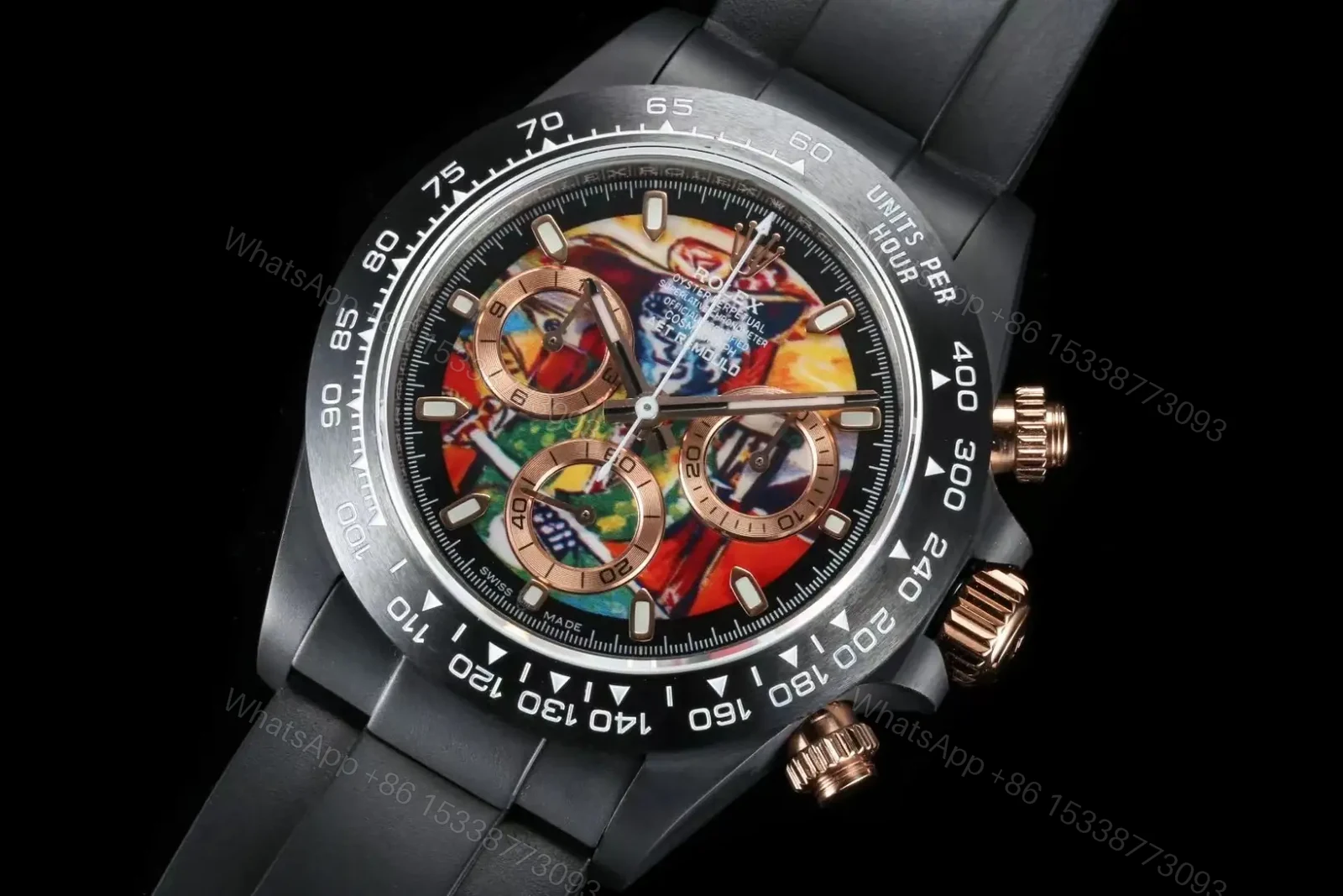 View 3 of Fake Rolex Daytona AET Remould Picasso Edition ROLEX-DAYTONA-AET-PC