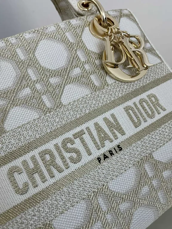 View 4 of Chic Mini Tote - Signature Dior Letters, Compact Luxury Bag