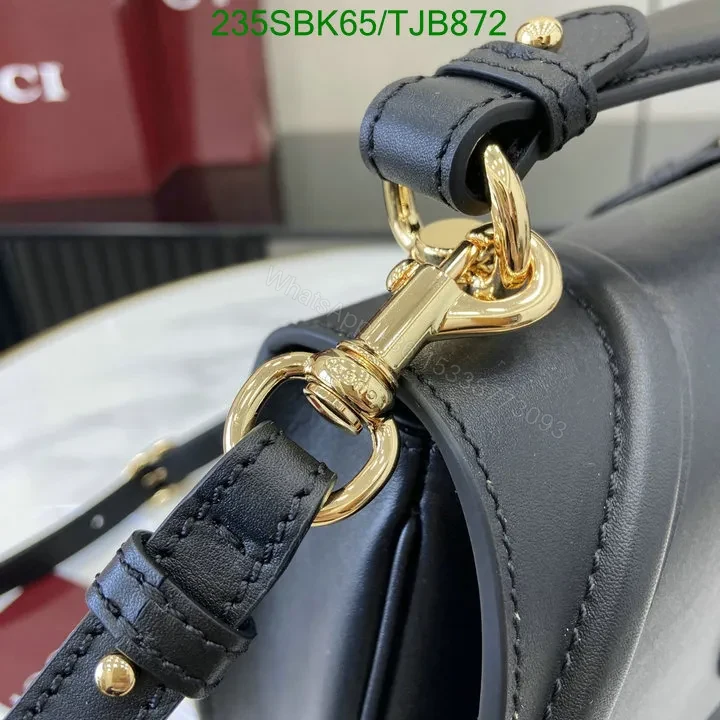 View 25 of Gucci Red Smooth Leather Small Top Handle Bag 88878
