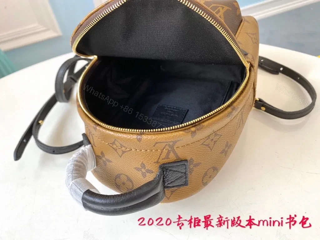 View 3 of Monogram Mini City Backpack â€“ Luxe Compact Everyday Carry