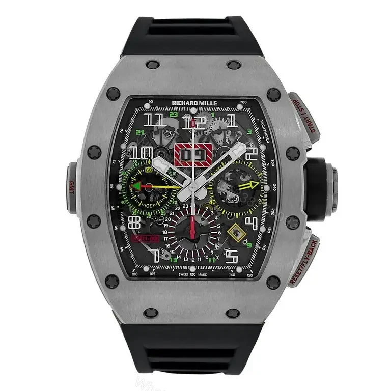 Richard Mille RM011-02 Replica Felipe Massa Americas 5 Titanium — view 1