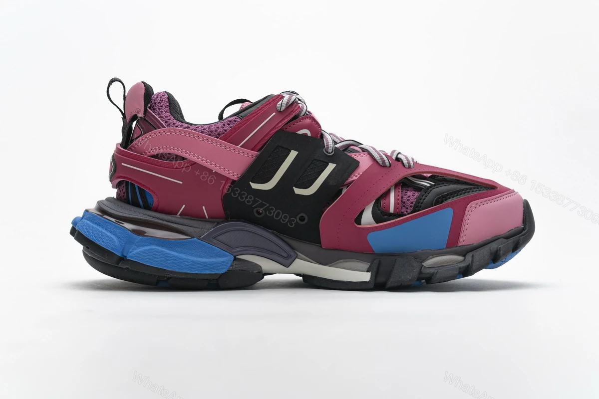 View 2 of Balenciaga Track Black Purplish Red 542436 W1GB7 5482
