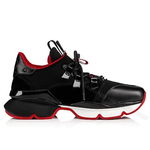 CHRISTIAN LOUBOUTIN RED- RUNNER SNEAKER – CL58 — view 1