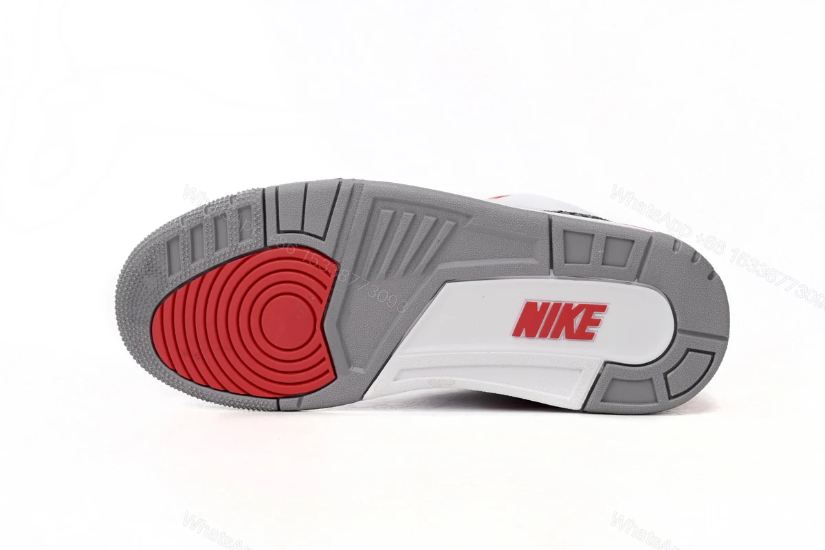 View 4 of Air Jordan 3 Retro Fire Red DN3707-160