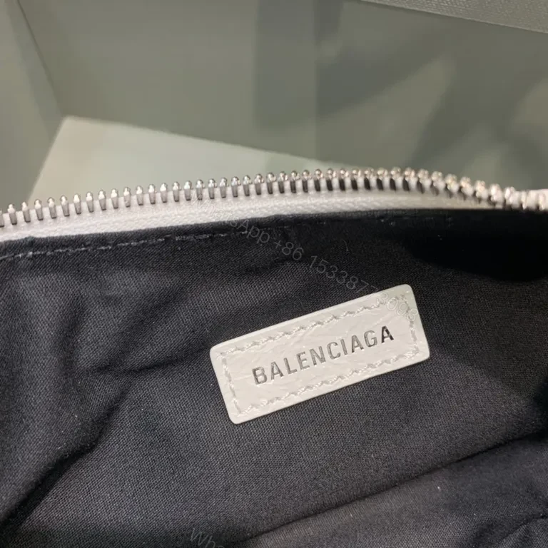 View 7 of Copper-Textured Balenciaga-Inspired Bag Set: Modern Hardware