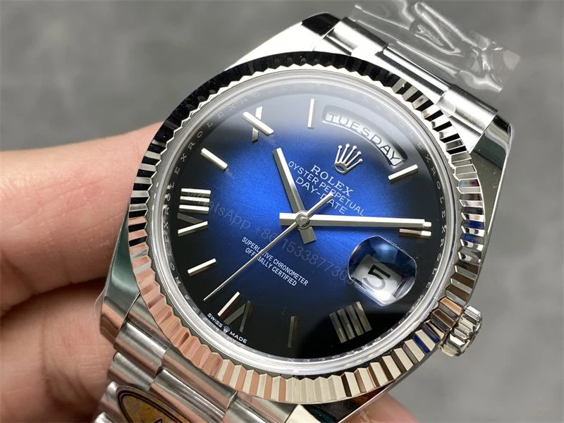 View 22 of Rolex Day-Date M228239 Blue Watch