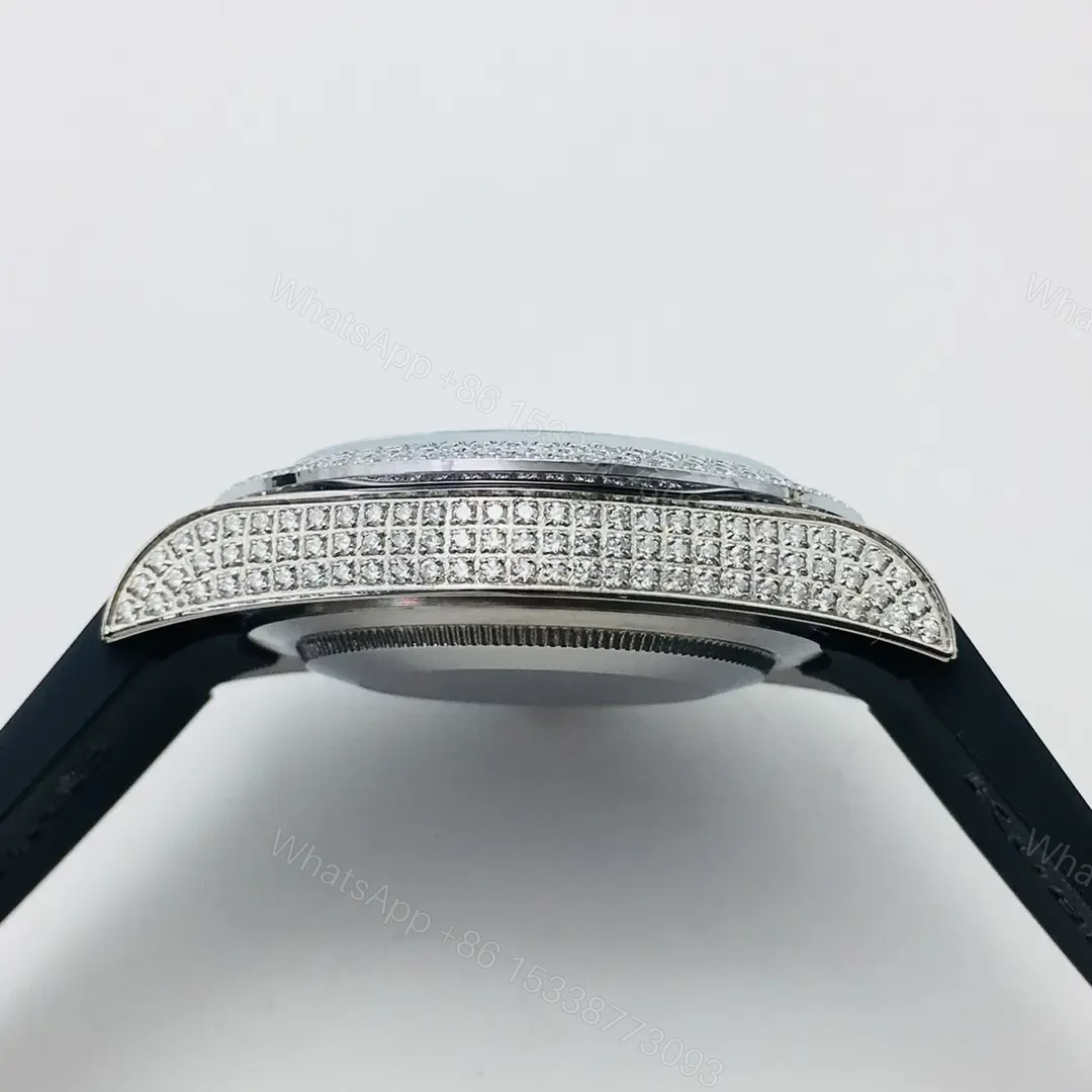 View 5 of Fake Rolex Submariner Blue Oysterflex Premium Rubber Strap 40MM 116660-ROLEX-SUB-BLUE-OYS40