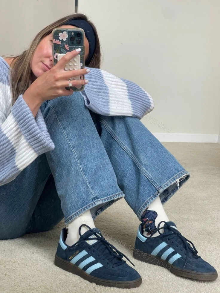 View 8 of First Copy Adidas Handball Spezial Navy